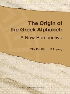 cover image of The Origin of the Greek Alphabet